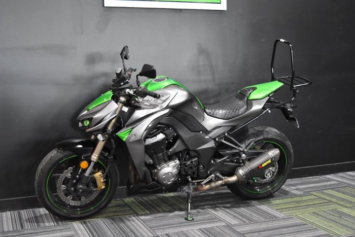 2014 Kawasaki Z1000 Green
