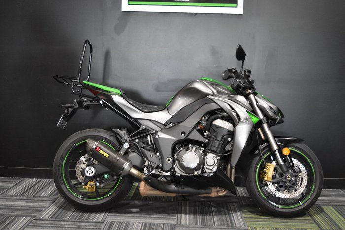 2014 Kawasaki Z1000 Green