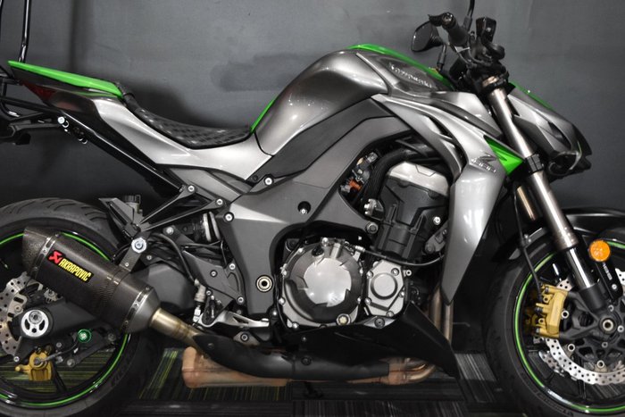 2014 Kawasaki Z1000 Green