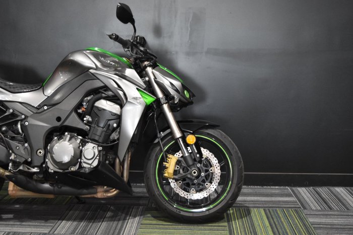 2014 Kawasaki Z1000 Green