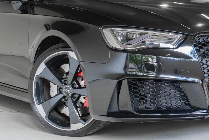 2016 Audi RS3 8V MY16 Four Wheel Drive Mythos Black