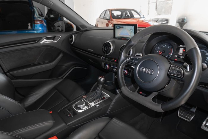 2016 Audi RS3 8V MY16 Four Wheel Drive Mythos Black