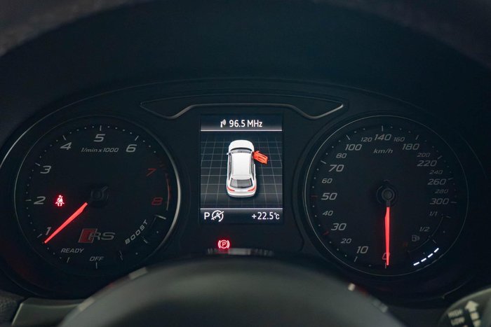 2016 Audi RS3 8V MY16 Four Wheel Drive Mythos Black