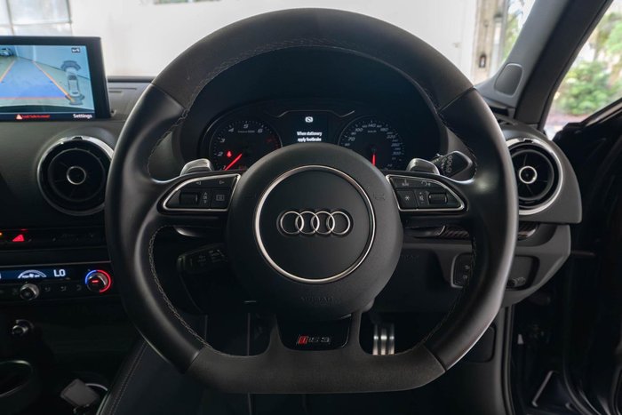 2016 Audi RS3 8V MY16 Four Wheel Drive Mythos Black