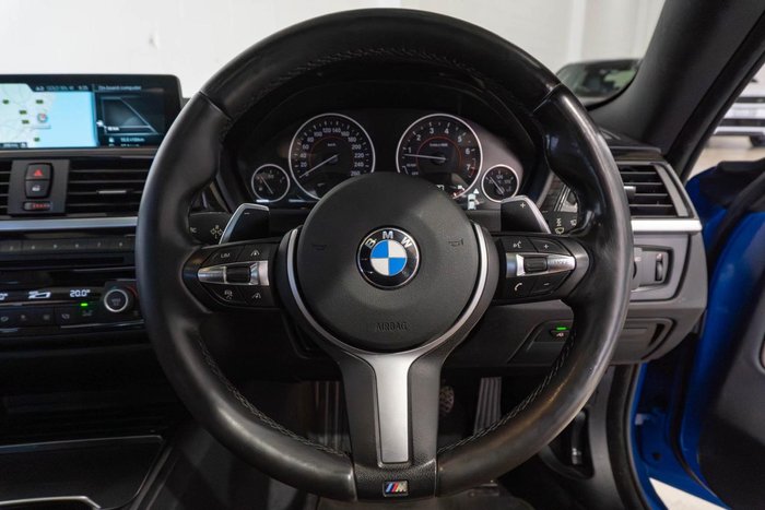 2017 BMW 4 Series 420i M Sport F36 Blue