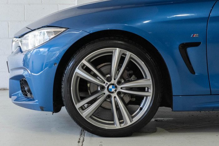 2017 BMW 4 Series 420i M Sport F36 Blue