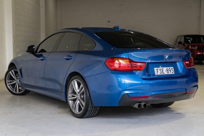2017 BMW 4 Series 420i M Sport F36 Blue