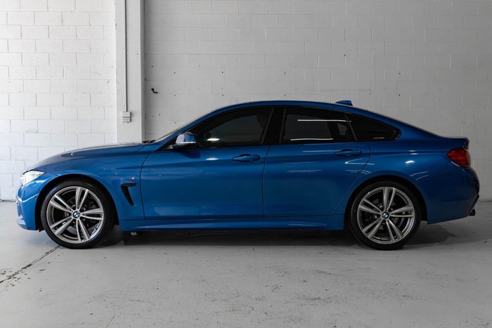 2017 BMW 4 Series 420i M Sport F36 Blue
