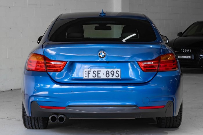 2017 BMW 4 Series 420i M Sport F36 Blue