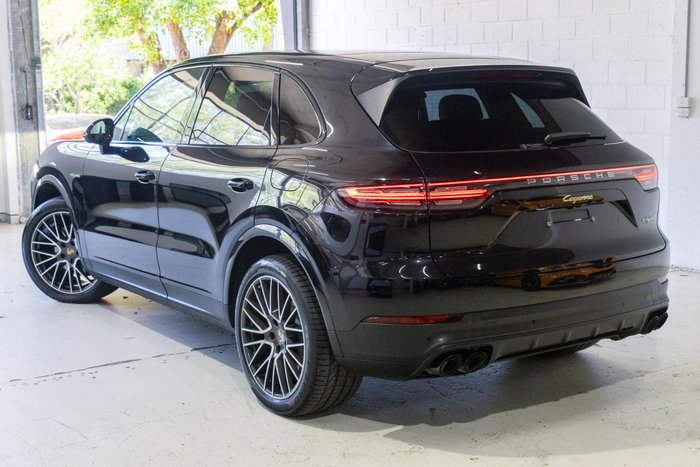 2019 Porsche Cayenne E-Hybrid 9YA MY19 4X4 On Demand Black