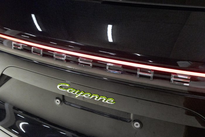 2019 Porsche Cayenne E-Hybrid 9YA MY19 4X4 On Demand Black