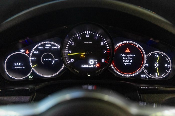 2019 Porsche Cayenne E-Hybrid 9YA MY19 4X4 On Demand Black