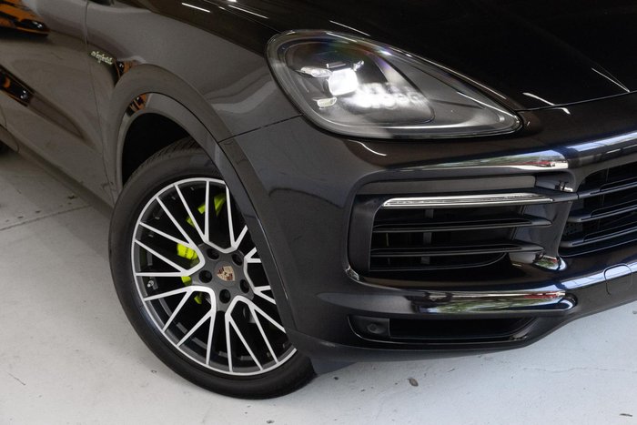 2019 Porsche Cayenne E-Hybrid 9YA MY19 4X4 On Demand Black