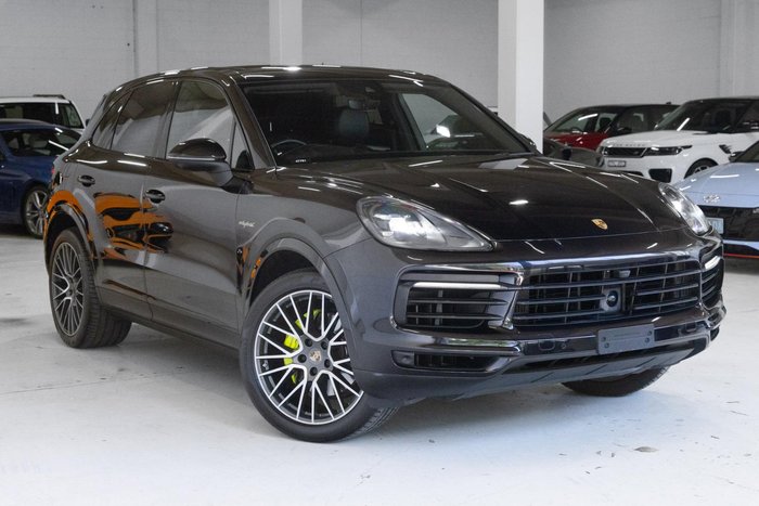 2019 Porsche Cayenne E-Hybrid 9YA MY19 4X4 On Demand Black