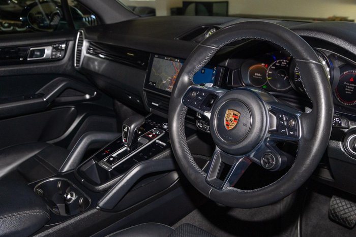 2019 Porsche Cayenne E-Hybrid 9YA MY19 4X4 On Demand Black