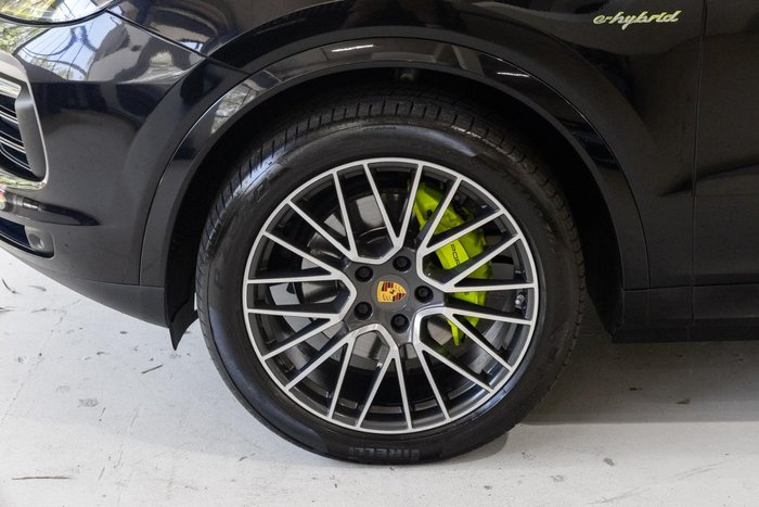 2019 Porsche Cayenne E-Hybrid 9YA MY19 4X4 On Demand Black