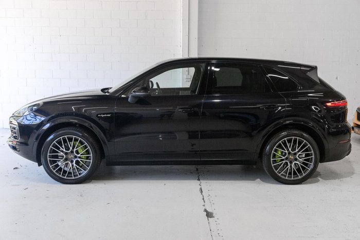 2019 Porsche Cayenne E-Hybrid 9YA MY19 4X4 On Demand Black