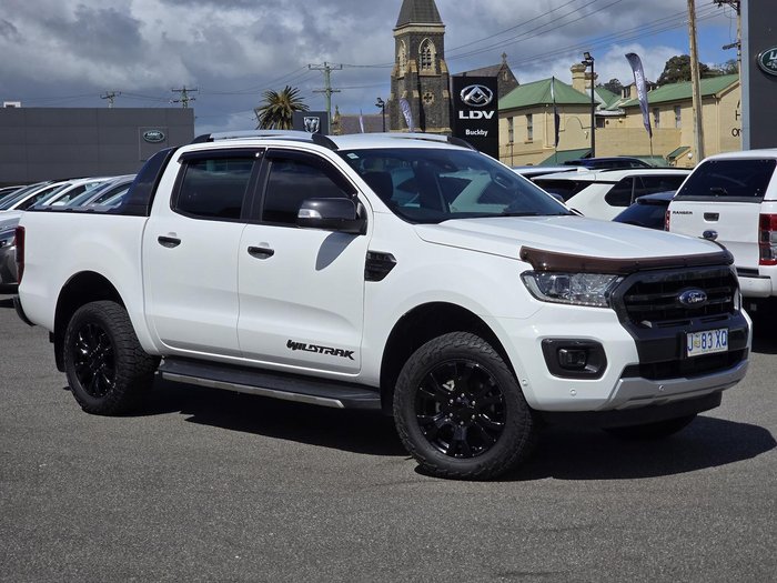 2021 Ford Ranger Wildtrak PX MkIII MY21.75 4X4 Dual Range White