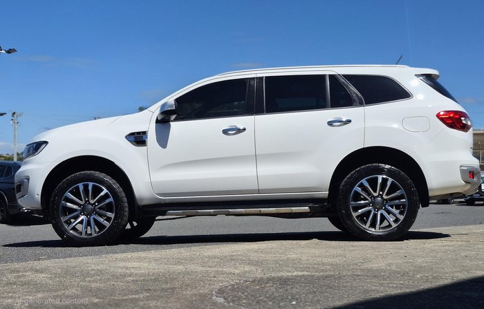 2021 Ford Everest Titanium UA II MY21.75 4X4 Dual Range White