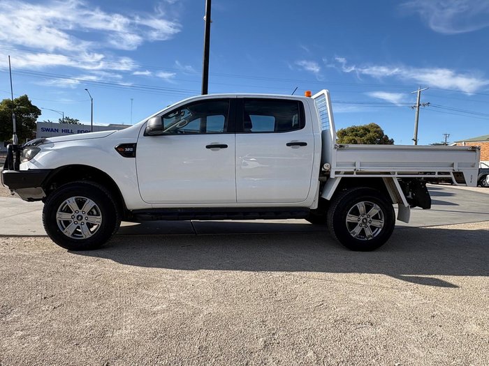 2018 Ford Ranger XLS PX MkIII MY19 4X4 Dual Range Frozen White
