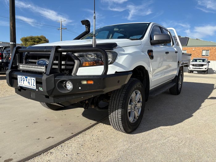 2018 Ford Ranger XLS PX MkIII MY19 4X4 Dual Range Frozen White