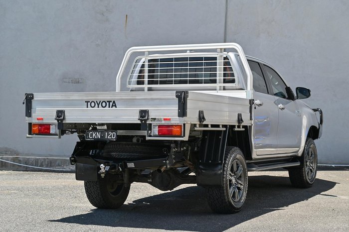 2023 Toyota Hilux SR GUN126R 4X4 Dual Range Silver Sky