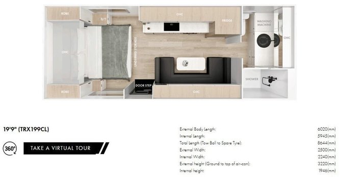 2026 Lotus Caravans Trooper Trx 199Cl