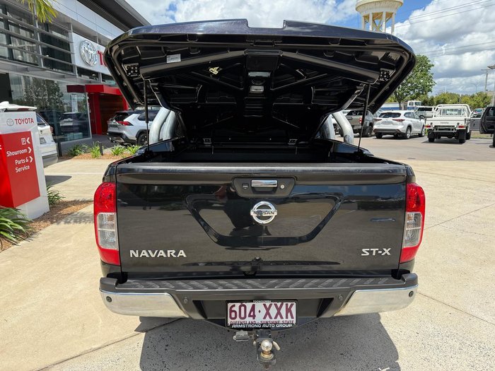 2018 Nissan Navara ST-X D23 Series 3 4X4 Dual Range Cosmic Black