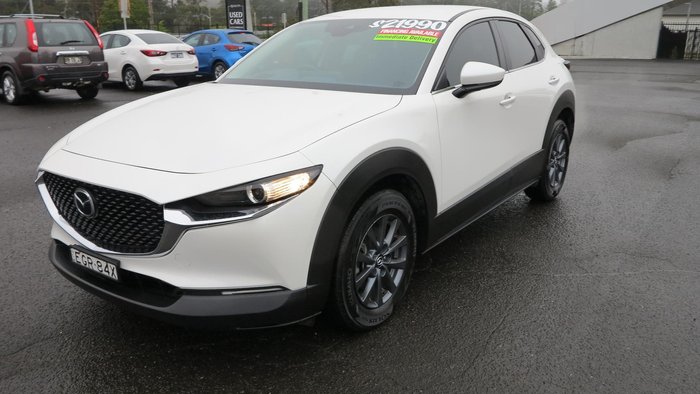 2020 Mazda CX-30 G20 Pure DM Series Snowflake White Pearl