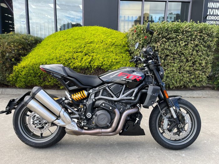 2023 Indian FTR SPORT ONYX BLACK RED