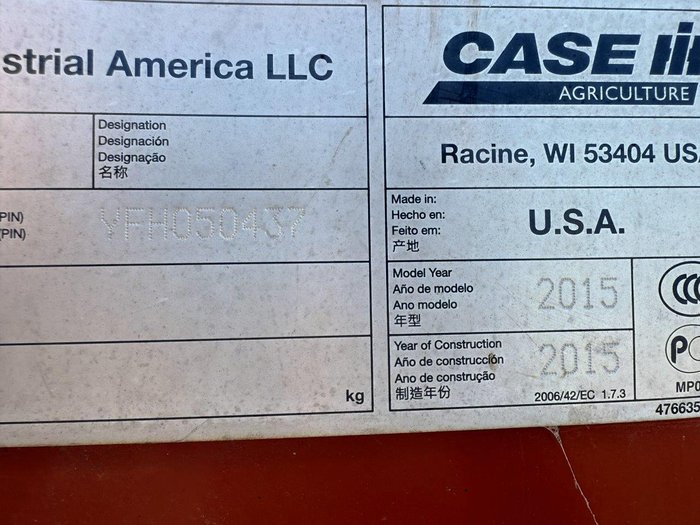 2015 CASE IH 3152 RED