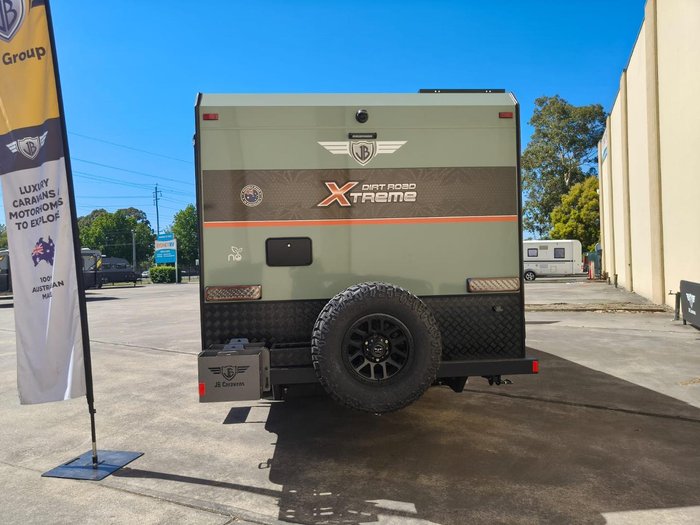 2025 JB Caravans Dirt Road Xtreme 21' Rear Door Club Lounge