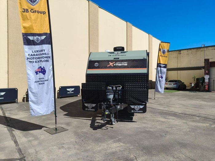 2025 JB Caravans Dirt Road Xtreme 21' Rear Door Club Lounge