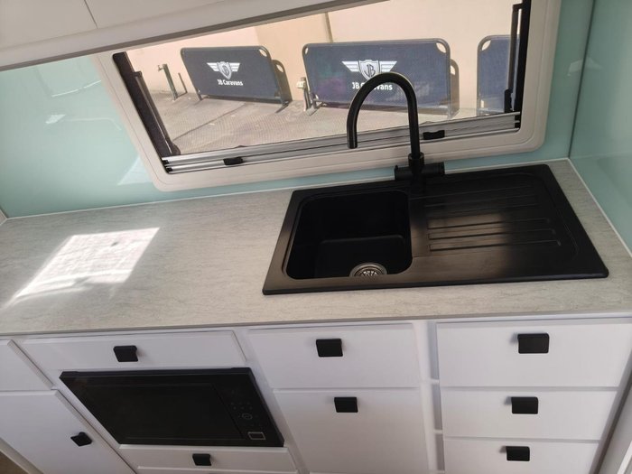 2025 JB Caravans Dirt Road Xtreme 21' Rear Door Club Lounge