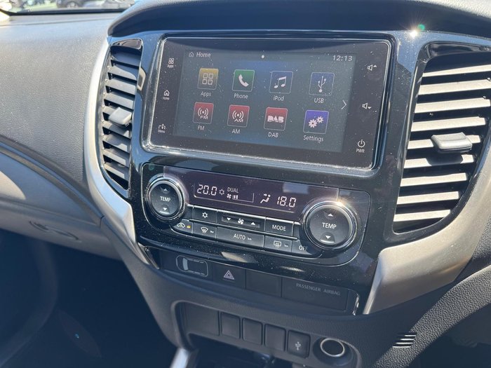 2017 Mitsubishi Triton GLS MQ MY18 4X4 Dual Range Sterling Silver