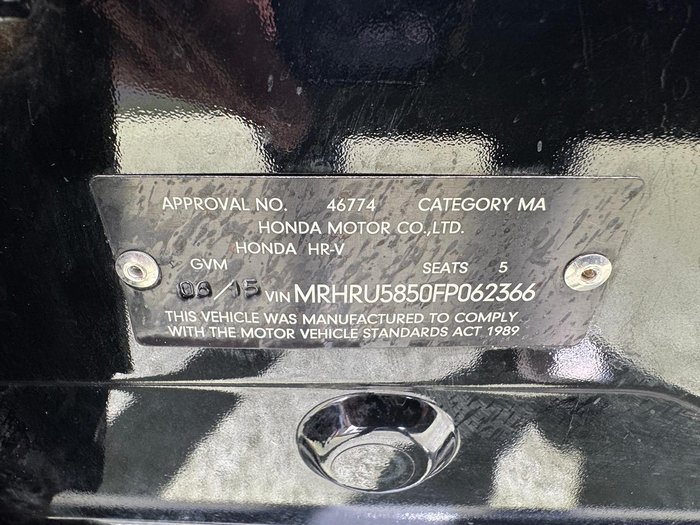 2015 Honda HR-V VTi-S