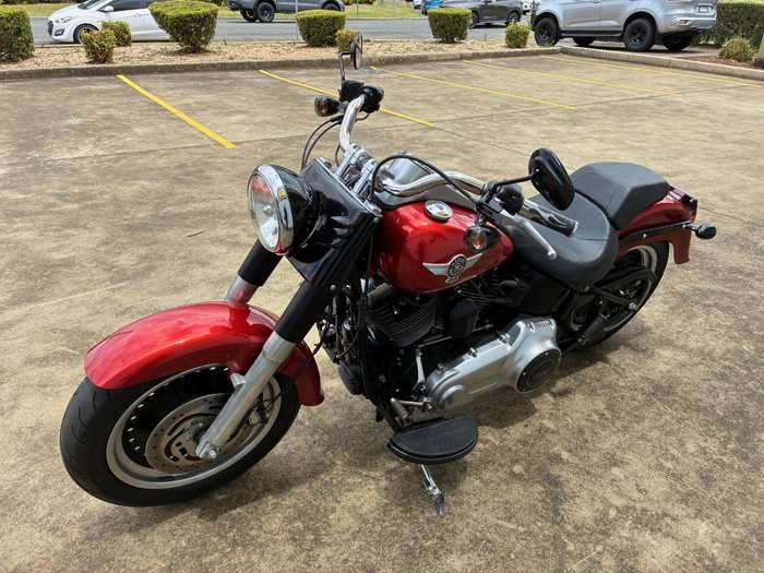 2013 HARLEY-DAVIDSON FLSTFB FAT BOY LO Orange