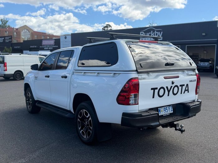2020 Toyota Hilux SR GUN126R 4X4 Dual Range Glacier White