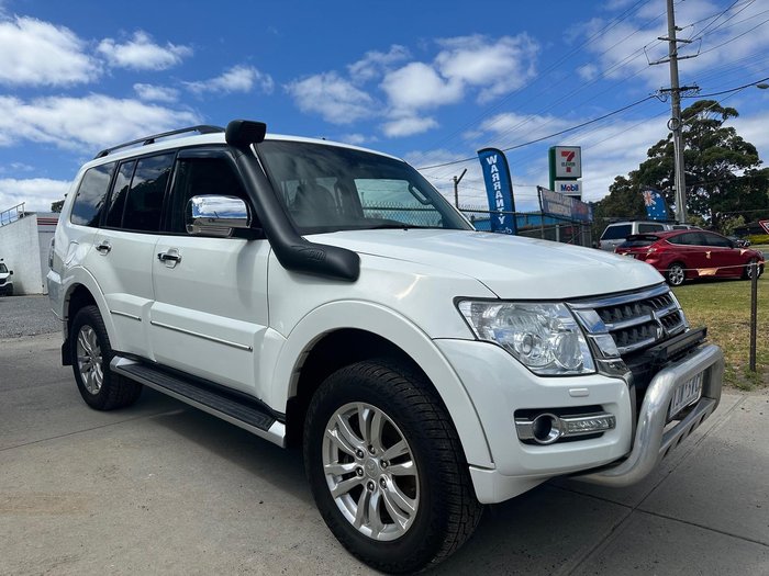 2016 Mitsubishi Pajero Exceed NX MY17 4X4 Dual Range White