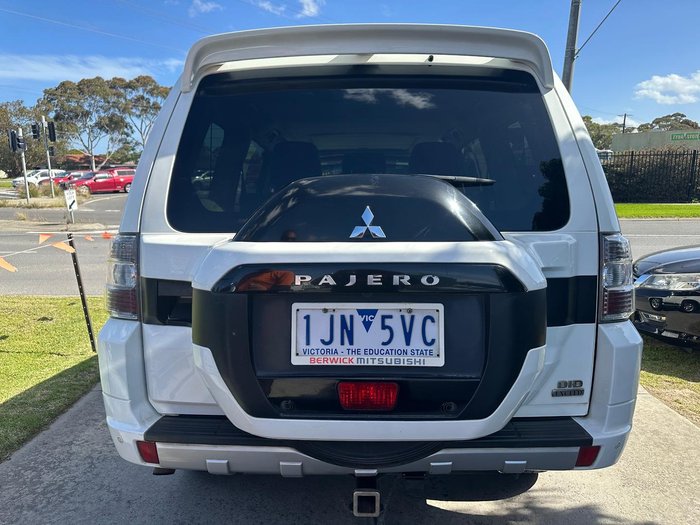 2016 Mitsubishi Pajero Exceed NX MY17 4X4 Dual Range White