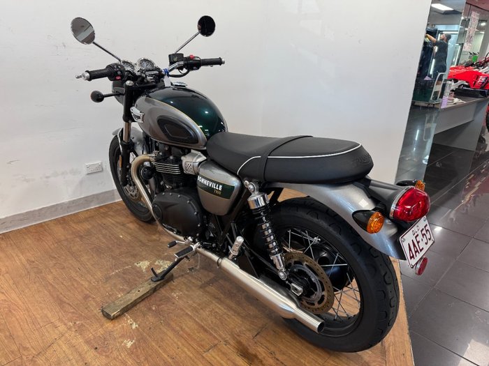 2021 Triumph BONNEVILLE T100 GREEN