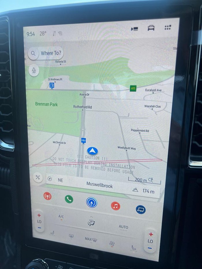 2025 Ford Ranger Wildtrak MY26.00 4X4 Dual Range Shadow Black