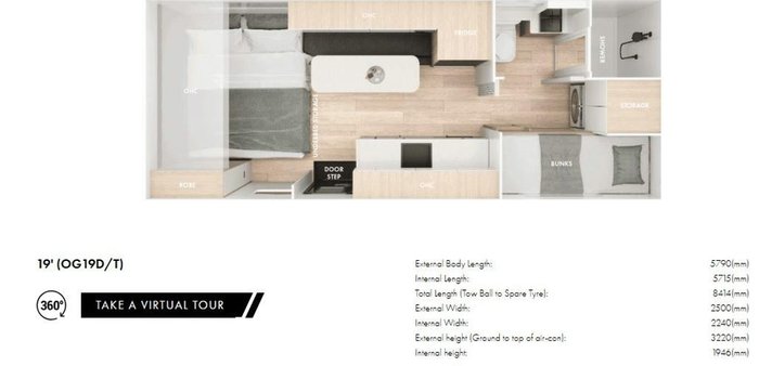 2026 Lotus Caravans Off Grid 19D