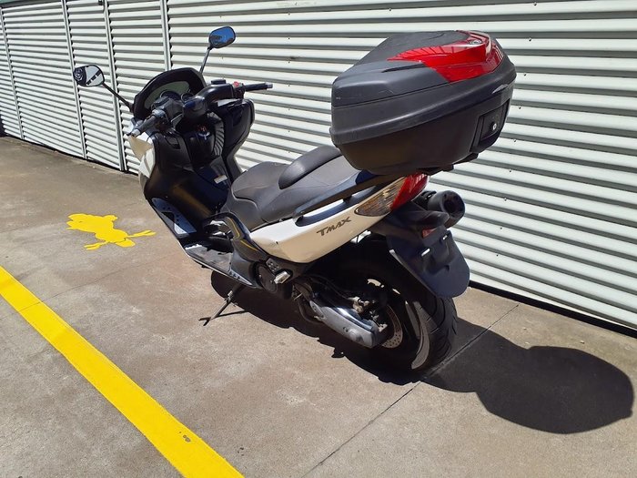 2011 Yamaha TMAX (XP500) TMax White