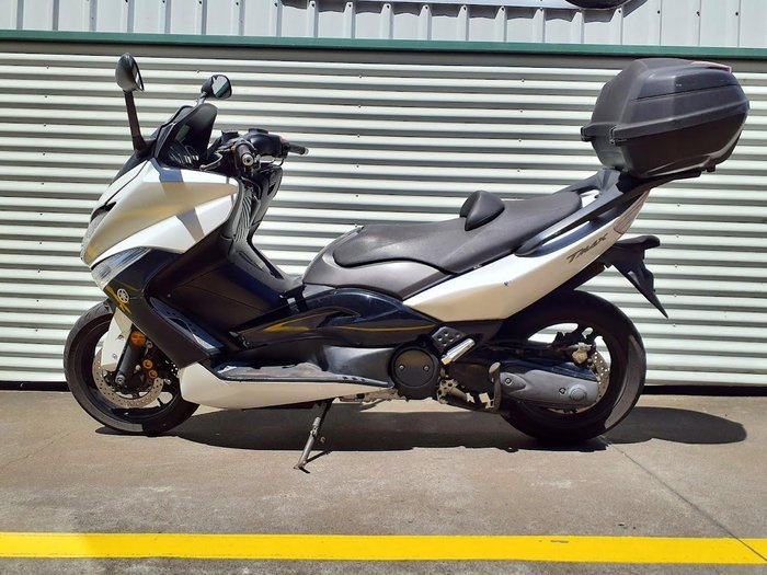 2011 Yamaha TMAX (XP500) TMax White