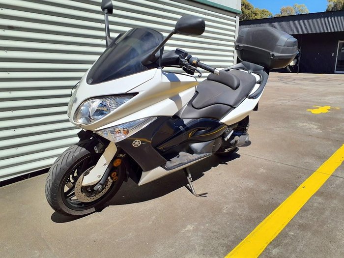 2011 Yamaha TMAX (XP500) TMax White