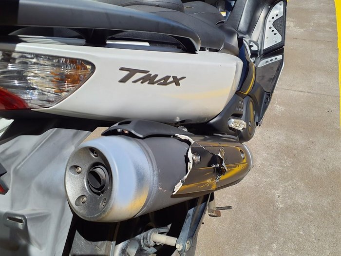 2011 Yamaha TMAX (XP500) TMax White