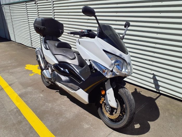 2011 Yamaha TMAX (XP500) TMax White