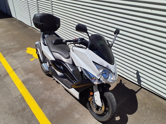 2011 Yamaha TMAX (XP500) TMax White