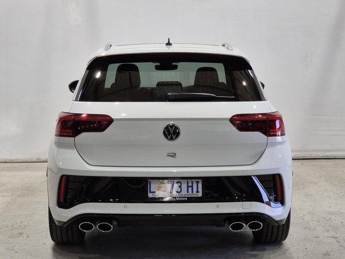 2023 Volkswagen T-Roc R D11 MY23 Four Wheel Drive Pure White